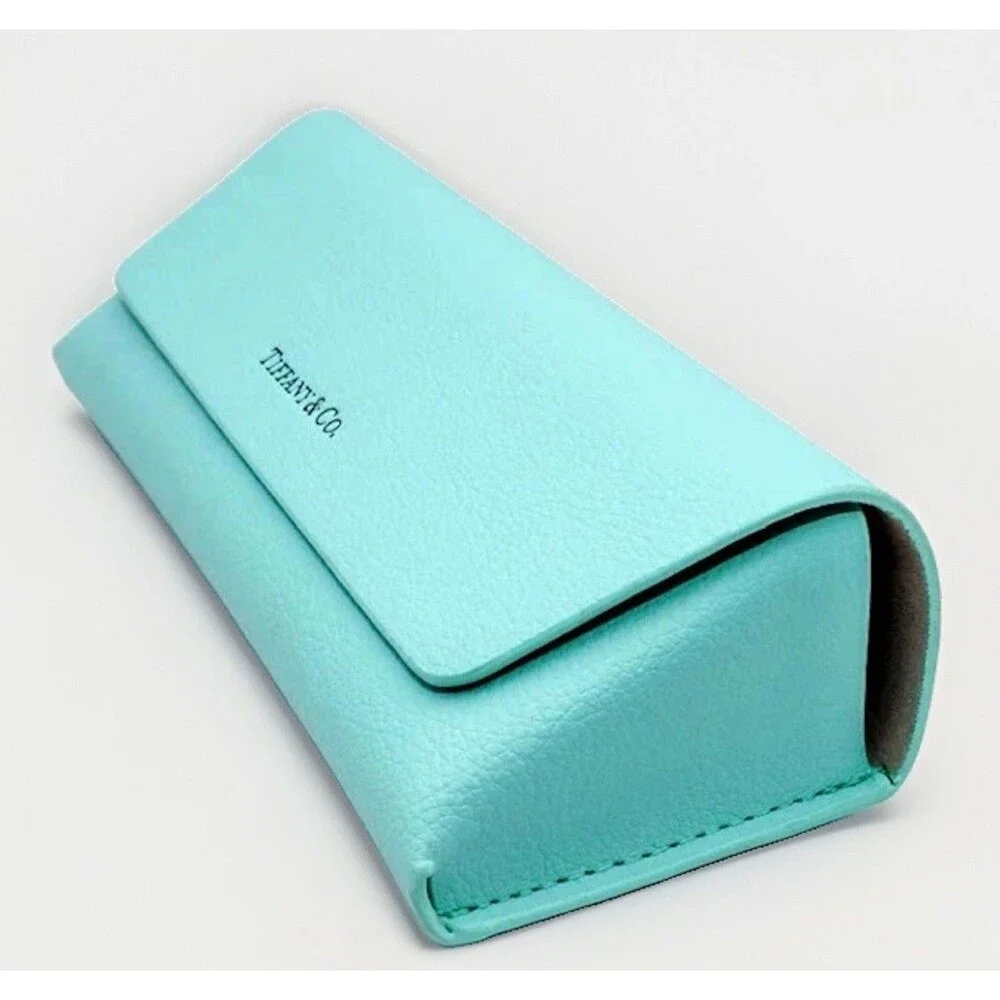 Tiffany & Co Sunglasses Eyeglasses Teal Blue Soft Magnetic Case